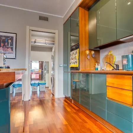 Caseospitali - Casa Di Bibi, Colorato Ed Elegante Bilocale Vicino Al Naviglio Martesana Per 4 فيمودْروني