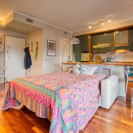 Caseospitali - Casa Di Bibi, Colorato Ed Elegante Bilocale Vicino Al Naviglio Martesana Per 4 فيمودْروني